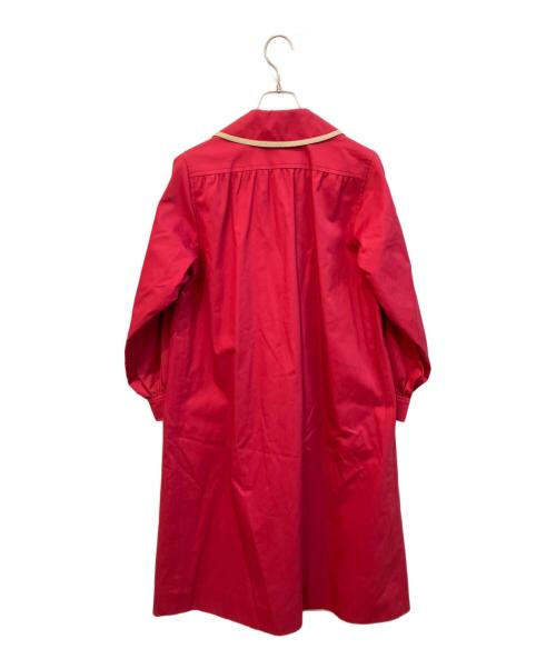 Yves Saint Laurent（イヴサンローラン）Yves Saint Laurent (イヴサンローラン) トレンチコート ピンク サイズ:Sの古着・服飾アイテム