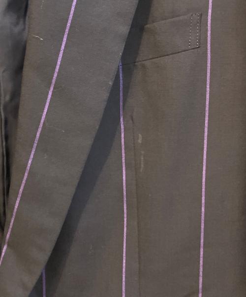 LITTLEBIG（リトルビッグ）LITTLEBIG (リトルビッグ) Removable Stripe Single Jacket　LB211-JK01 ブラック サイズ:46の古着・服飾アイテム
