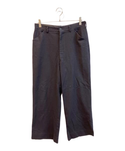 U'S NAVY（ユーエスネイビー）U'S NAVY (ユーエスネイビー) ウールスラックス ネイビー サイズ:不明の古着・服飾アイテム