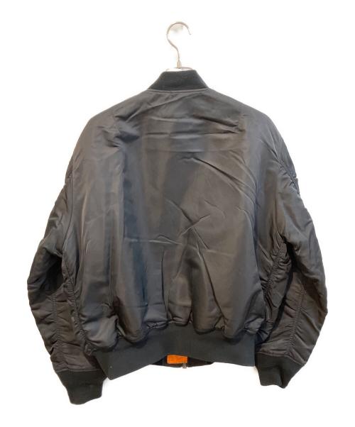 ALPHA INDUSTRIES（アルファインダストリーズ）ALPHA INDUSTRIES (アルファインダストリーズ) MA-1ジャケット　0615-00-573-8335 ブラック サイズ:XLの古着・服飾アイテム
