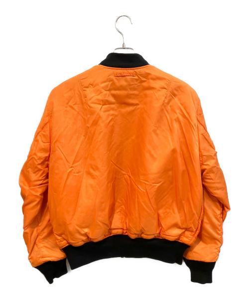 ALPHA INDUSTRIES（アルファインダストリーズ）ALPHA INDUSTRIES (アルファインダストリーズ) MA-1ジャケット　0615-00-573-8335 ブラック サイズ:XLの古着・服飾アイテム