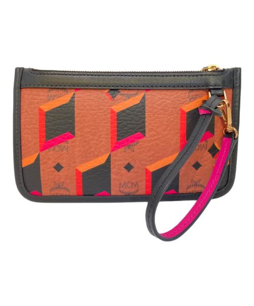 MCM（エムシーエム）MCM (エムシーエム) リスレットポーチ ベージュ サイズ:-の古着・服飾アイテム
