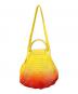 LONGCHAMP (ロンシャン) FILT (フィルト) メッシュバッグ イエロー×オレンジ：7000円