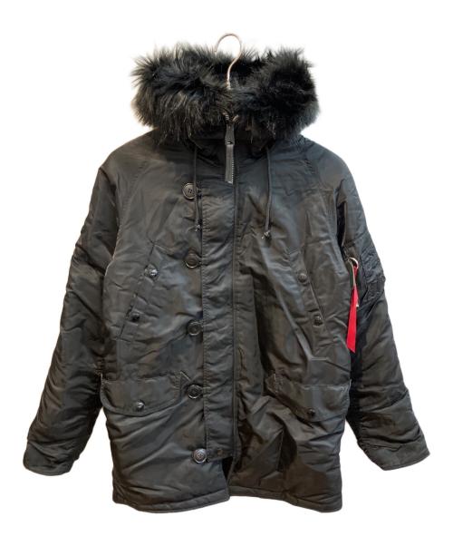 ALPHA（アルファ）ALPHA (アルファ) N-3Bタイプコート　20094-7401 ブラック サイズ:Sの古着・服飾アイテム