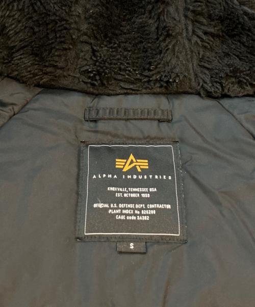 ALPHA（アルファ）ALPHA (アルファ) N-3Bタイプコート　20094-7401 ブラック サイズ:Sの古着・服飾アイテム