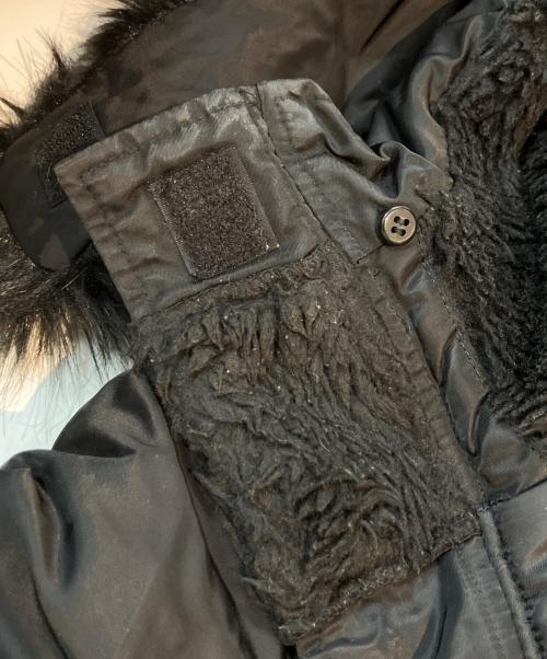 ALPHA（アルファ）ALPHA (アルファ) N-3Bタイプコート　20094-7401 ブラック サイズ:Sの古着・服飾アイテム