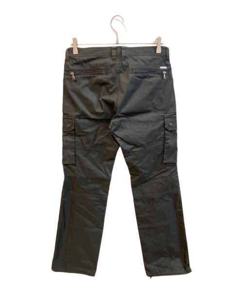 BURBERRY BLACK LABEL（バーバリーブラックレーベル）BURBERRY BLACK LABEL (バーバリーブラックレーベル) ギミックカーゴパンツ BMS37-114-09 ブラック サイズ:73の古着・服飾アイテム