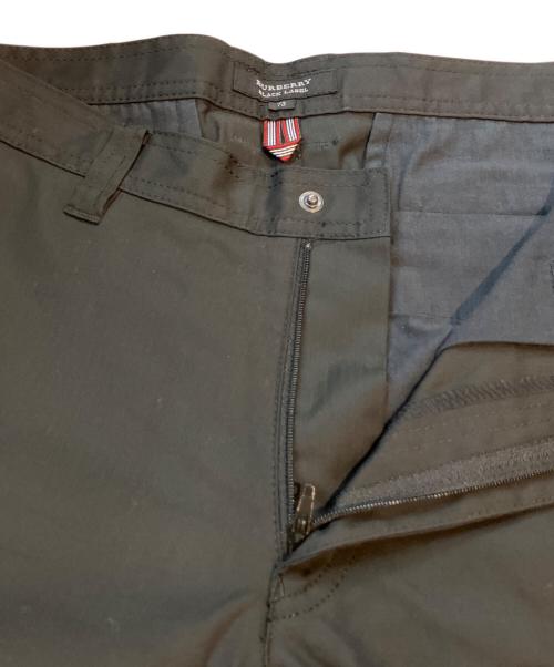 BURBERRY BLACK LABEL（バーバリーブラックレーベル）BURBERRY BLACK LABEL (バーバリーブラックレーベル) ギミックカーゴパンツ BMS37-114-09 ブラック サイズ:73の古着・服飾アイテム
