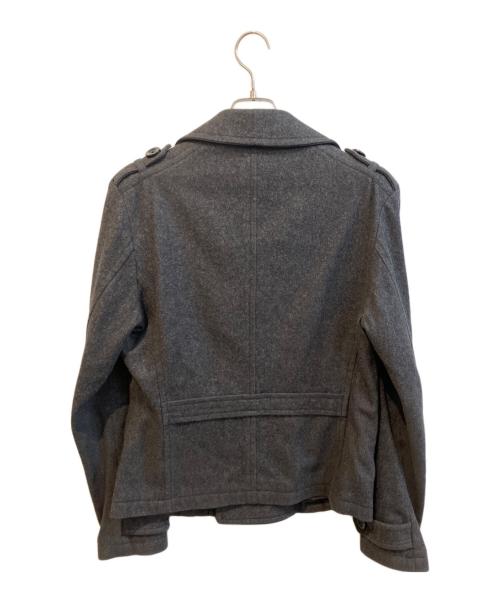 PPFM（ピーピーエフエム）PPFM (ピーピーエフエム) Pコート グレー サイズ:Lの古着・服飾アイテム