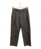 THE SHINZONEザ シンゾーン）の古着「WASHED HIGH WAIST CHINO PANTS」｜ブラック