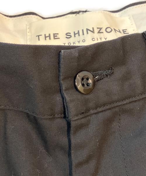 THE SHINZONE（ザ シンゾーン）THE SHINZONE (ザ シンゾーン) WASHED HIGH WAIST CHINO PANTS ブラック サイズ:36の古着・服飾アイテム