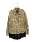 DIESEL（ディーゼル）の古着「M65風レイヤードジャケット」｜オリーブ