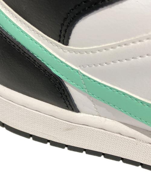 NIKE（ナイキ）NIKE (ナイキ) Air Jordan 1 Mid　DQ8426-103 ホワイト×グリーン サイズ:29の古着・服飾アイテム