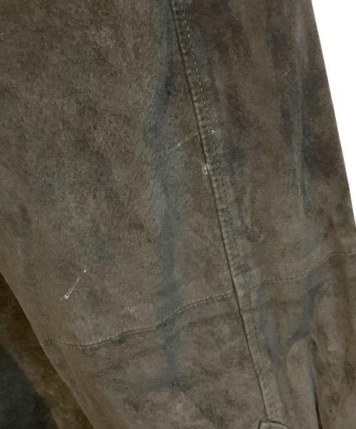 Claiborne（クレイボーン）Claiborne (クレイボーン) スウェードジャケット ブラック サイズ:Lの古着・服飾アイテム