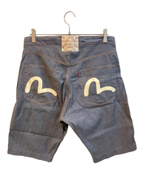EVISU（エヴィス）EVISU (エヴィス) ハーフパンツ インディゴ サイズ:36の古着・服飾アイテム