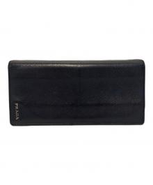 PRADA（プラダ）の古着「長財布」｜ネイビー