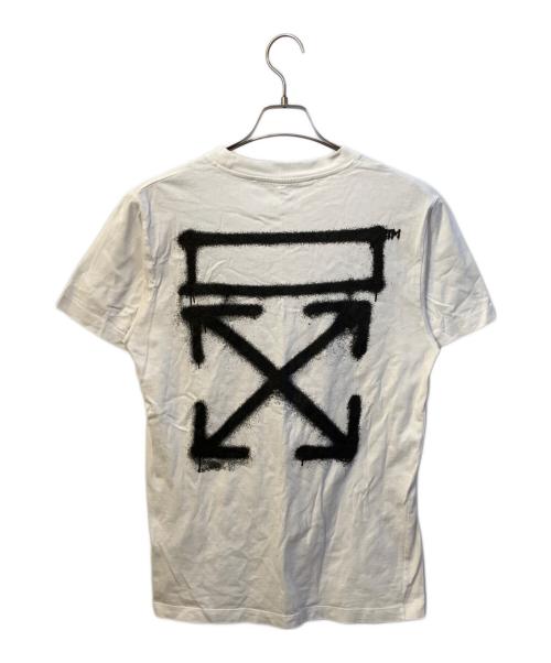 OFFWHITE（オフホワイト）OFFWHITE (オフホワイト) スプレーアローTシャツ　	OMAA027S21JER005 ホワイト サイズ:Sの古着・服飾アイテム