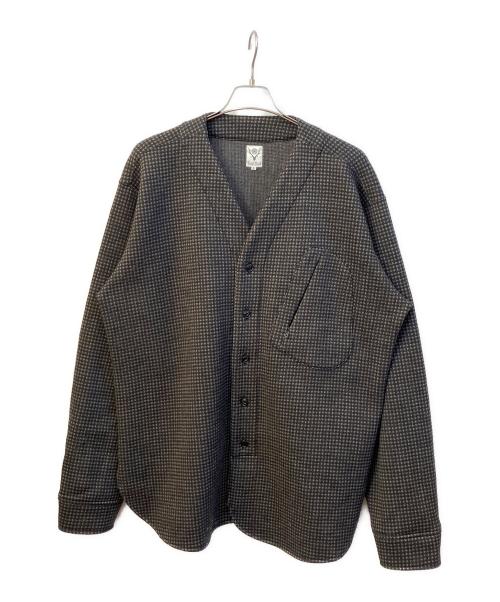 South2 West8（サウスツー ウエストエイト）south2 west8 (サウスツー ウエストエイト) シャツジャケット/SCOUTING SHIRT　J0830 グレー サイズ:Lの古着・服飾アイテム