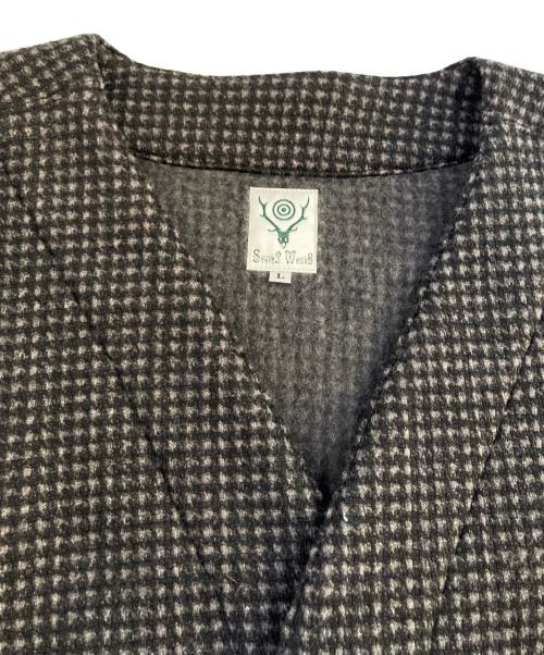 South2 West8（サウスツー ウエストエイト）south2 west8 (サウスツー ウエストエイト) シャツジャケット/SCOUTING SHIRT　J0830 グレー サイズ:Lの古着・服飾アイテム