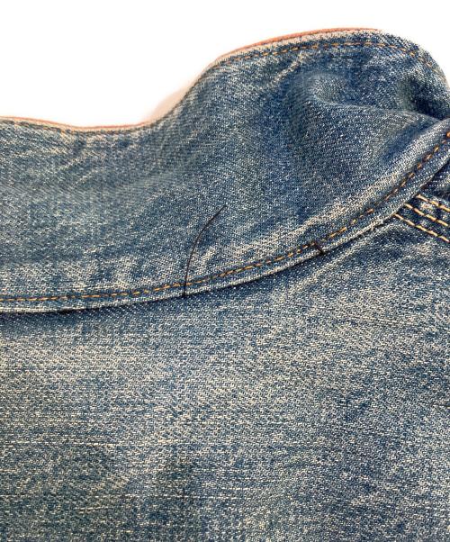 USED（ユーズド）USED (ユーズド) ブランケット付きデニムジャケット インディゴ サイズ:freeの古着・服飾アイテム