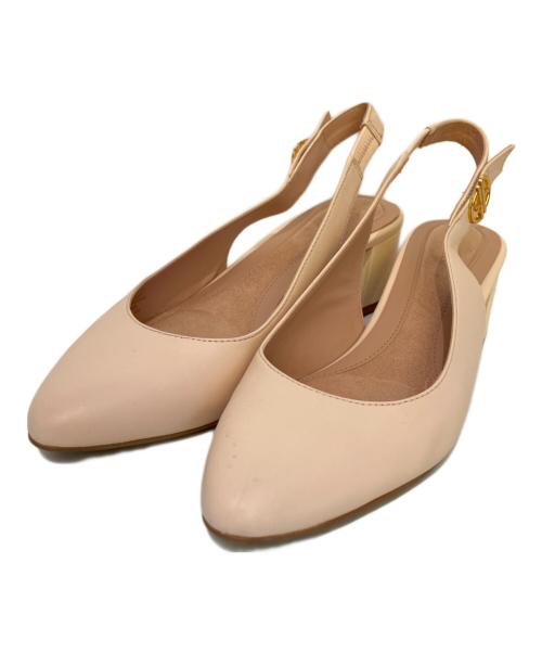 COLE HAAN（コールハーン）COLE HAAN (コールハーン) ザ ゴートゥー スリングバック パンプ　W27716 ベージュ サイズ:22の古着・服飾アイテム