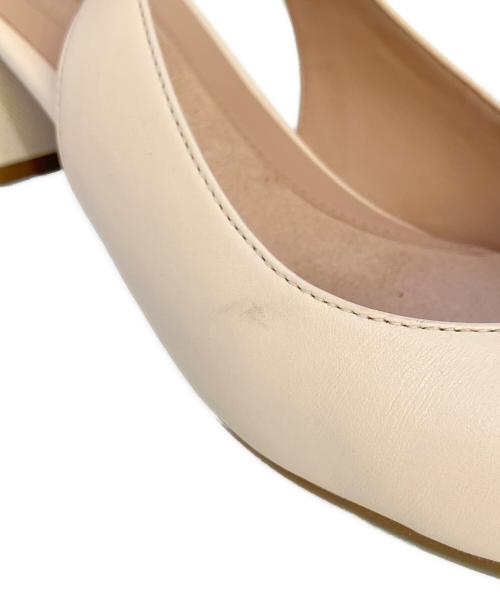COLE HAAN（コールハーン）COLE HAAN (コールハーン) ザ ゴートゥー スリングバック パンプ　W27716 ベージュ サイズ:22の古着・服飾アイテム