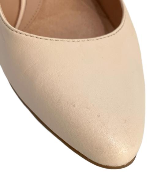 COLE HAAN（コールハーン）COLE HAAN (コールハーン) ザ ゴートゥー スリングバック パンプ　W27716 ベージュ サイズ:22の古着・服飾アイテム
