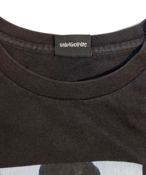 stussy（ステューシー）stussy (ステューシー) EDUCATION FOR THE MASSESプリントTシャツ ブラック サイズ:Lの古着・服飾アイテム