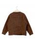 LEVI'S (リーバイス) コーデュロイボアジャケット/Relaxed Fit Sherpa Trucker ジャケット ブラウン サイズ:L：7000円