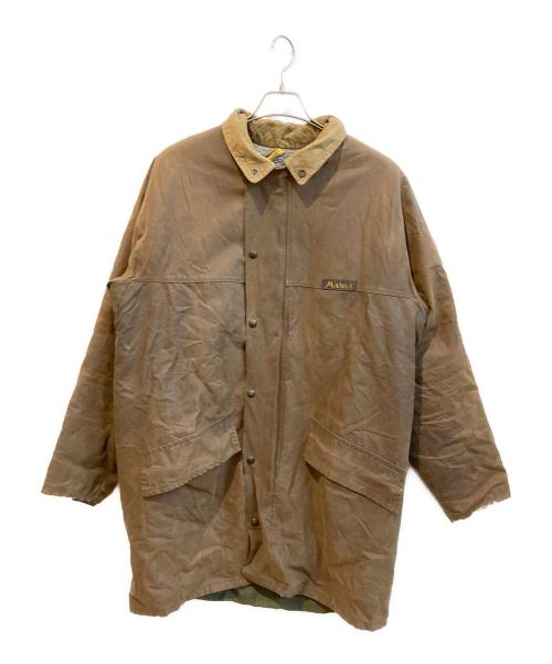 MASCOT（マスコット）MASCOT (マスコット) オイルドコート ブラウン サイズ:Mの古着・服飾アイテム