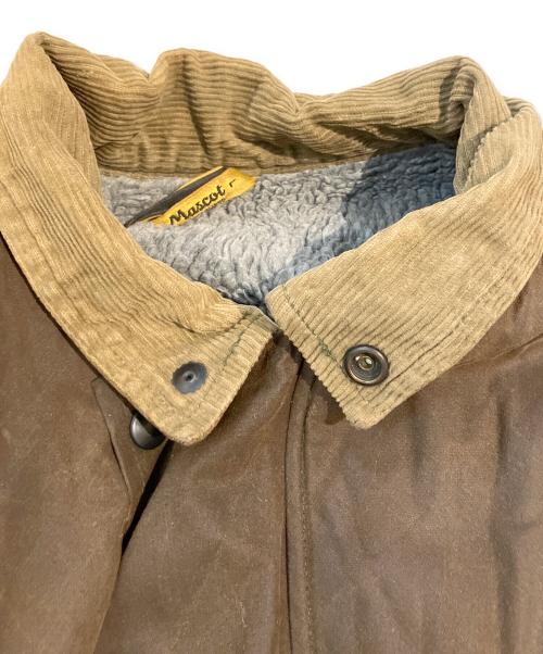 MASCOT（マスコット）MASCOT (マスコット) オイルドコート ブラウン サイズ:Mの古着・服飾アイテム