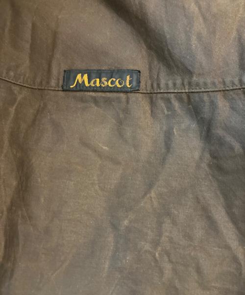 MASCOT（マスコット）MASCOT (マスコット) オイルドコート ブラウン サイズ:Mの古着・服飾アイテム