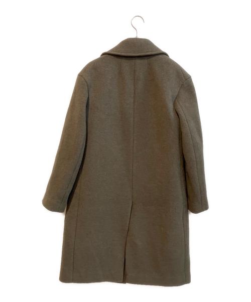 theory（セオリー）theory (セオリー) PURE DOUBLE チェスターコート　14-2309602-670-901 ブラウン サイズ:Pの古着・服飾アイテム