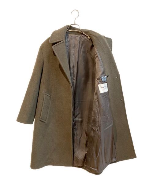 theory（セオリー）theory (セオリー) PURE DOUBLE チェスターコート　14-2309602-670-901 ブラウン サイズ:Pの古着・服飾アイテム