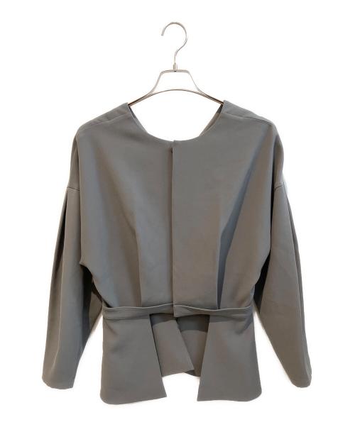 RIM.ARK（リムアーク）RIM.ARK (リムアーク) Flap pk 2way tops　460HSS30-0110 グレー サイズ:freeの古着・服飾アイテム