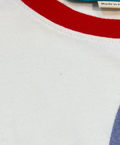 GUCCI（グッチ）GUCCI (グッチ) adidas (アディダス) リンガーTシャツ　702616 XJB1 ホワイト サイズ:XXXSの古着・服飾アイテム
