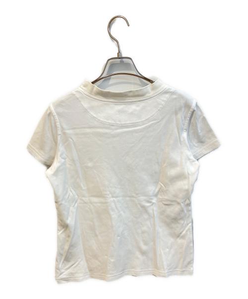 HERMES（エルメス）HERMES (エルメス) ポケットTシャツ ホワイト サイズ:36の古着・服飾アイテム