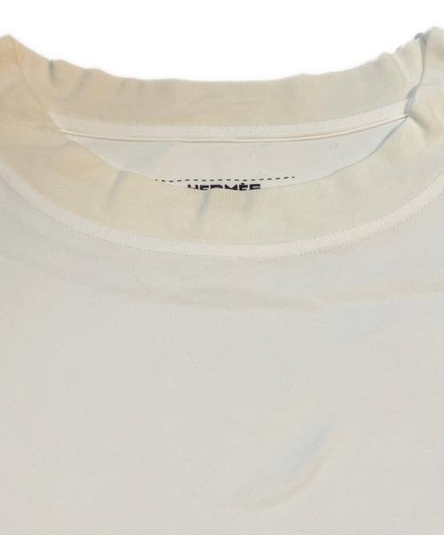 HERMES（エルメス）HERMES (エルメス) ポケットTシャツ ホワイト サイズ:36の古着・服飾アイテム