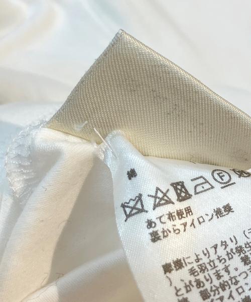 HERMES（エルメス）HERMES (エルメス) ポケットTシャツ ホワイト サイズ:36の古着・服飾アイテム