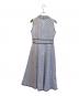 JILL STUART Endy ROBE (ジルスチュアート エンディローブ) クラークレースワンピース スカイブルー：6000円