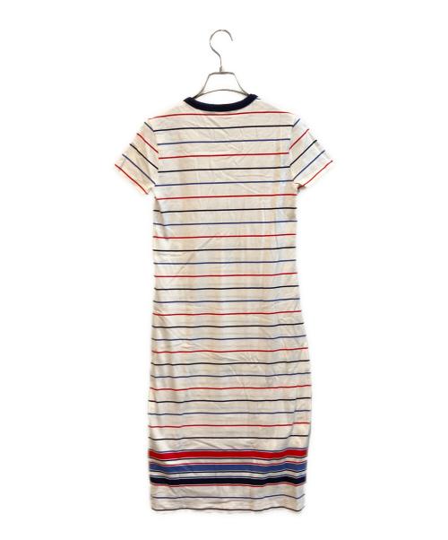POLO RALPH LAUREN（ポロ・ラルフローレン）POLO RALPH LAUREN (ポロ・ラルフローレン) ボーダーカットソーワンピース ホワイト サイズ:XSの古着・服飾アイテム