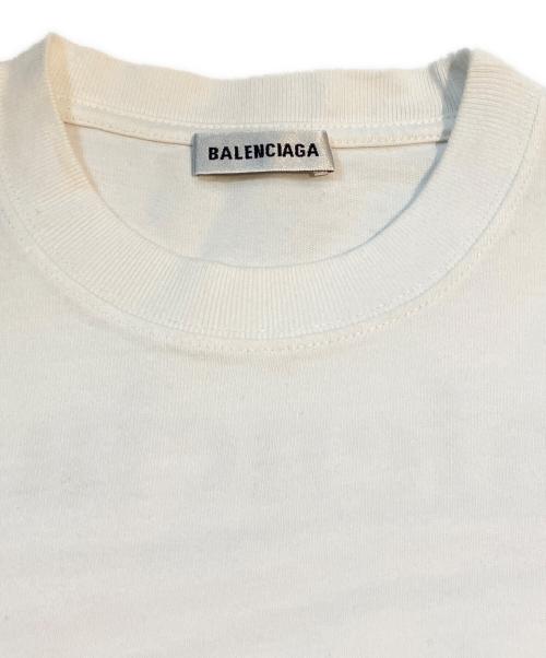 BALENCIAGA（バレンシアガ）BALENCIAGA (バレンシアガ) キャンペーンロゴTシャツ　612964 TIV52 ホワイト サイズ:XSの古着・服飾アイテム