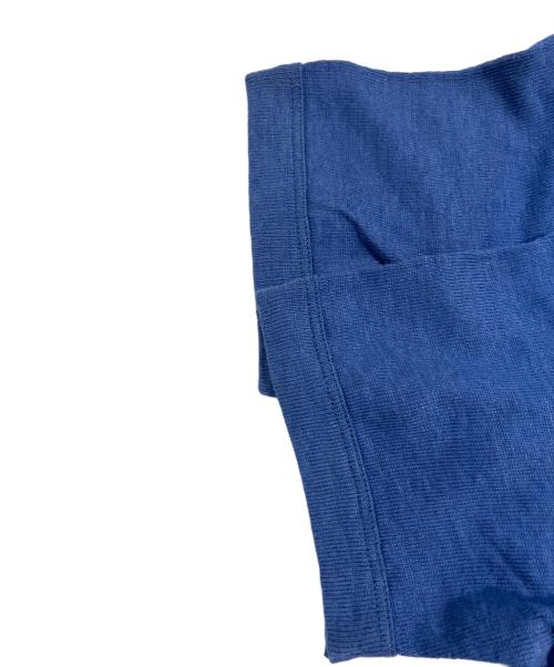 中川政七商店（ナカガワマサシチショウテン）中川政七商店 (ナカガワマサシチショウテン) リネン半袖Tシャツ ブルー サイズ:表記なしの古着・服飾アイテム