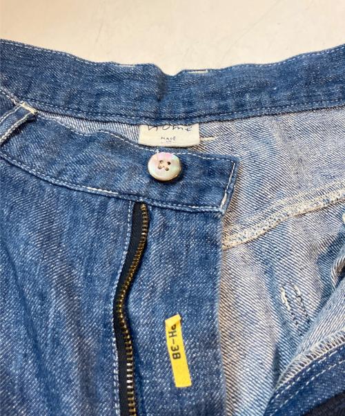 NUMERO UNO（ヌメロウーノ）NUMERO UNO (ヌメロウーノ) リネンデニムパンツ　NEPT-3082A インディゴ サイズ:FREEの古着・服飾アイテム