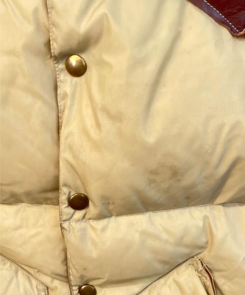 RockyMountainFeatherBed（ロッキーマウンテンフェザーベッド）RockyMountainFeatherBed (ロッキーマウンテンフェザーベッド) ダウンベスト ベージュ サイズ:42の古着・服飾アイテム