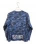 A BATHING APE (アベイシングエイプ) シャークジップカットソー　001LTH801013M ネイビー サイズ:M：8000円
