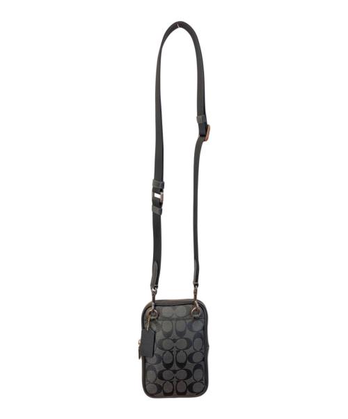 COACH（コーチ）COACH (コーチ) エイデン クロスボディ シグネチャー ショルダーバッグ CO912 ブラック サイズ:-の古着・服飾アイテム