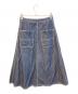 BEAMS BOY (ビームスボーイ) デニムラッププリーツスカート　13-27-0554-452 インディゴ サイズ:S：6000円
