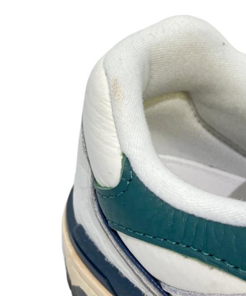 NEW BALANCE（ニューバランス）NEW BALANCE (ニューバランス) 550ローカットスニーカー　BB550PTB ホワイト×グリーン サイズ:23.5の古着・服飾アイテム