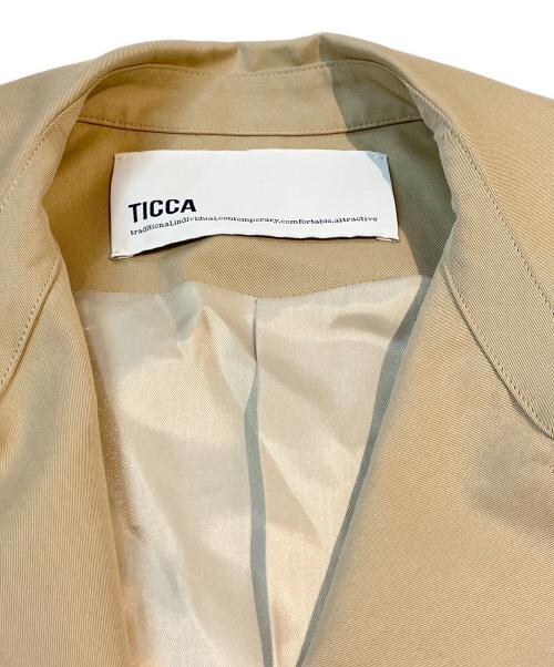 ticca（ティッカ）TICCA (ティッカ) トレンチコート/miniテントトレンチコート　0261410162 ベージュ サイズ:１の古着・服飾アイテム